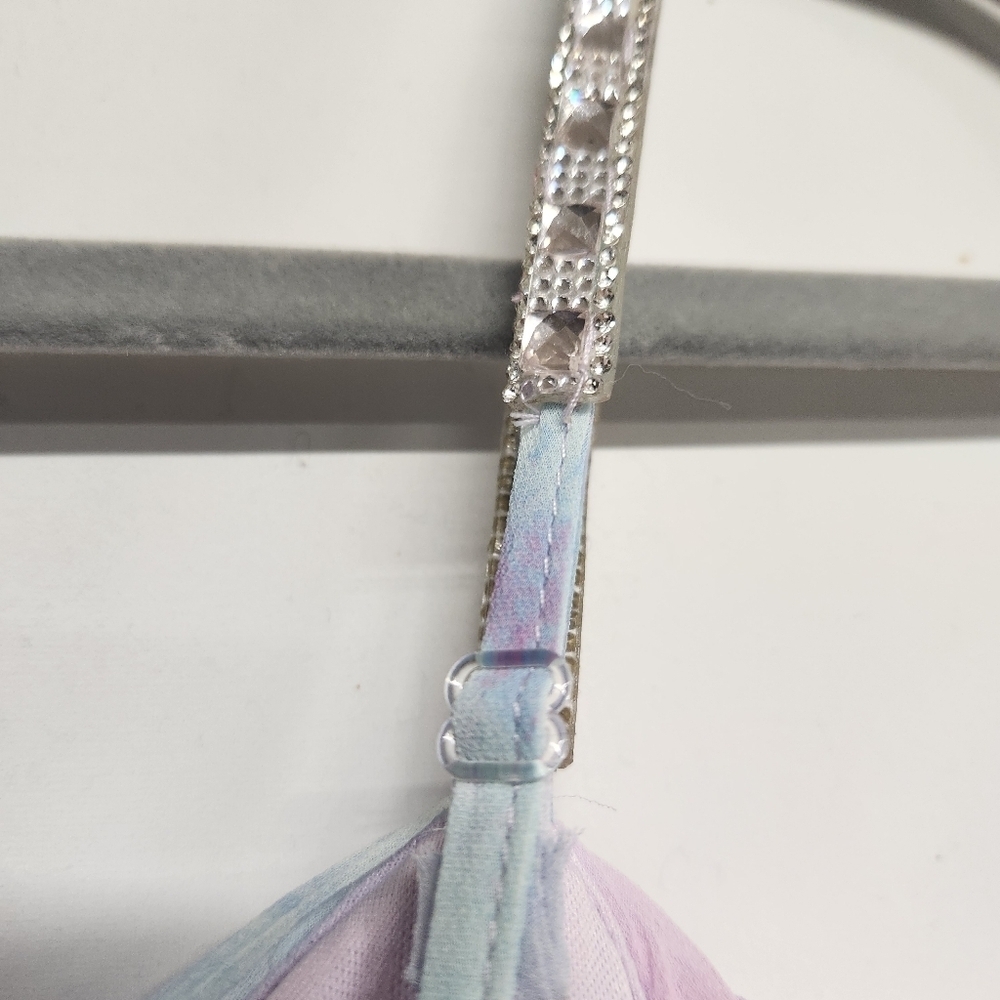 Trixxi Clothing Company juniors size 11 formal dress chiffon embellished unicorn - Picture 7 of 8